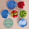 Sada krabiček Snack tubs 3ks - růžové