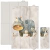 CEBA CEBA Podložka přebalovací cestovní (80x50) Basic Cosy Hippo
