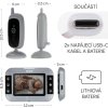 ZOPA Digitální videomonitor Static (Varianta Grey)