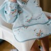 BABYONO BABYONO Bryndák s dlouhým rukávem Plane 74x36 cm, 6m-2r