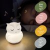 ZOPA Silikonová LED noční lampička s hudbou vel. L (Varianta Rabbit)