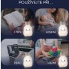 ZOPA Silikonová LED noční lampička s hudbou vel. L (Varianta Rabbit)