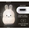ZOPA Silikonová LED noční lampička s hudbou vel. L (Varianta Rabbit)