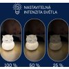ZOPA Silikonová LED noční lampička s hudbou vel. L (Varianta Rabbit)