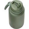Nerezová termolahev s brčkem 1l - olive