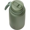 Nerezová termolahev s brčkem 1l - olive