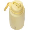 Nerezová termolahev s brčkem 1l - lemon twist
