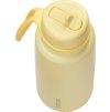 Nerezová termolahev s brčkem 1l - lemon twist