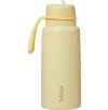 Nerezová termolahev s brčkem 1l - lemon twist