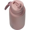 Nerezová termolahev s brčkem 1l - berry smoothie