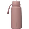 Nerezová termolahev s brčkem 1l - berry smoothie