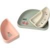 LÄSSIG BABIES LÄSSIG Dish Set Silicone Section Happy Fruits 2025 cherry (Varianta LÄSSIG Dish Set Silicone Section Happy Fruits 2025 cherry)