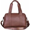 Childhome Přebalovací taška Mommy Club Signature Vegan Leather Dark Brown