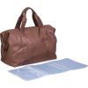 Childhome Přebalovací taška Mommy Bag Signature Vegan Leather Dark Brown