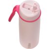 Nerezová termolahev s brčkem 690 ml - pink paradise