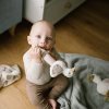 BABYONO BABYONO Hračka pískací s kousátkem Houska Zoe 3m+