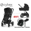 Kočárek Cybex Talos Moon Black s hlubokou korbou