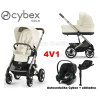 Kočárek Cybex Talos Seahell Beige s hlubokou korbou