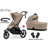 cybex avi spin luxury cloud g bundle almond beige set