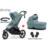 cybex avi spin luxury cloud g bundle stormy blue set