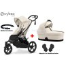 cybex avi spin luxury cloud g bundle seashell beige set
