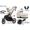 cybex avi spin luxury cloud g bundle seashell beige set 4v1