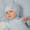 ESITO | Čepice pro miminko Mimi Zája Soft blue (Velikost 30)
