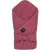 ESITO Mušelínová zavinovačka pro miminko Ruby red 85x85 cm - 85 x 85 cm