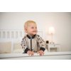 Little Angel mikina smyk TISK rozepínací Outlast® - latte barevná zvířátka (Velikost 80)