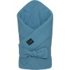 ESITO Mušelínová zavinovačka pro miminko Denim blue 85x85 cm - 85 x 85 cm