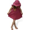 ESITO | Dívčí klobouk mušelín Ruby red (Velikost XS)