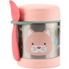 SKIPHOP SKIP HOP Zoo Termoska na jídlo se lžičkou/vidličkou Kočka 325 ml, 3r+