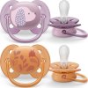 PHILIPS AVENT Philips AVENT Šidítko Ultrasoft Premium Zvířátko 6-18m dívka, 2 ks