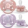 PHILIPS AVENT Philips AVENT Šidítko Ultrasoft Premium Zvířátko 0-6m dívka, 2 ks