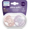 PHILIPS AVENT Philips AVENT Šidítko Ultrasoft Premium Zvířátko 0-6m dívka, 2 ks