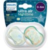 PHILIPS AVENT Philips AVENT Šidítko Ultra air noční 0-6m chlapec, 2ks