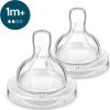 PHILIPS AVENT Philips AVENT Dudlík na láhev Anti-colic pomalý průtok 1m+, 2 ks