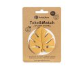 PETITEMARS PETITE&MARS Kousátko silikonové TAKE&MATCH Intense Ochre 0m+