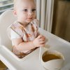 BABYONO BABYONO Miska silikonová s přísavkou - beige 6m+