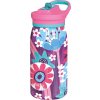 Quokka Nerezová termoláhev s pítkem Pop Kids Blooming Garden 445 ml