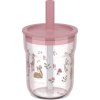 Little Dutch Kelímek s brčkem 250 ml Fairy Garden