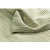 Mušelínová přikrývka 75x100 - Soft Olive