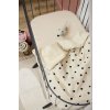Mušelínová přikrývka Sweet Heart 75x100 - Soft sand