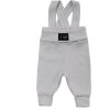 ESITO | Rostoucí žebrované kalhoty s laclem Color grey (Velikost 56 - 62)