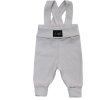 ESITO Rostoucí žebrované kalhoty s laclem Color grey