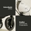 ZOPA Set Move Cross 5 + hluboká korba Move XL 5 + adaptéry 2025 (Varianta Shade Grey)