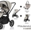 ZOPA Set Move Cross 5 + hluboká korba Move XL 5 + adaptéry 2025 (Varianta Shade Grey)