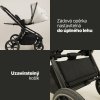 ZOPA Set Move Cross 5 + hluboká korba Move XL 5 + adaptéry 2025 (Varianta Shade Grey)