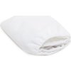 ESITO Nepropustné prostěradlo do kočárku froté White 41 x 87 cm - 41 x  87 cm