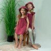 ESITO | Dívčí mušelínové šaty Ruby red (Velikost 80 - 86)